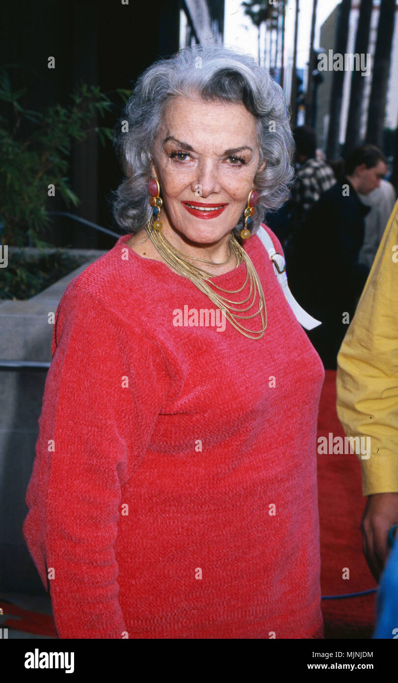 Jane Russell Attending Walk of Fame Ceremony --- ' Tsuni / - 'Jane Russell 158 Jane Russell 158 Stock Photo