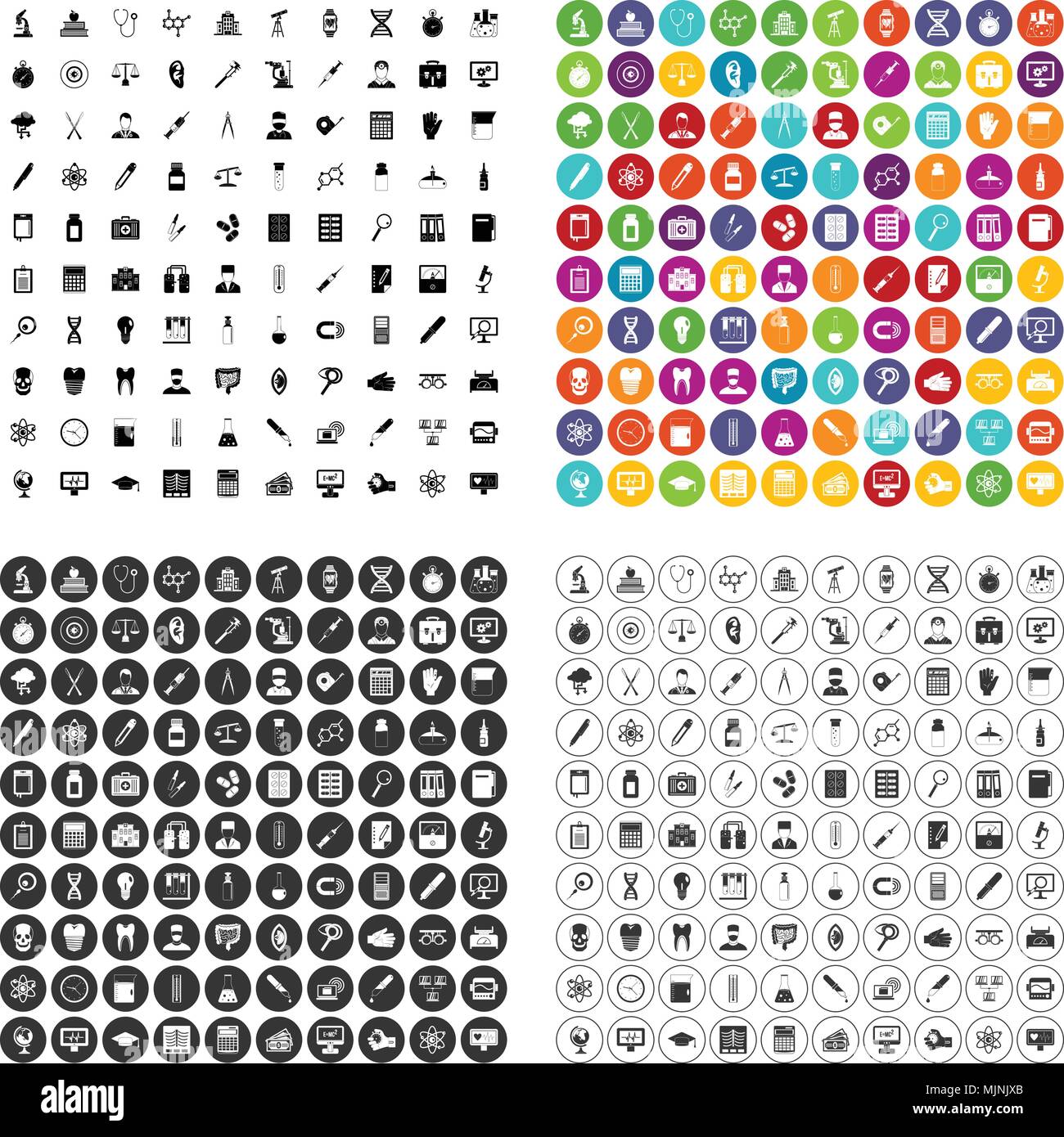 Doctor scales scalpel Stock Vector Images - Alamy