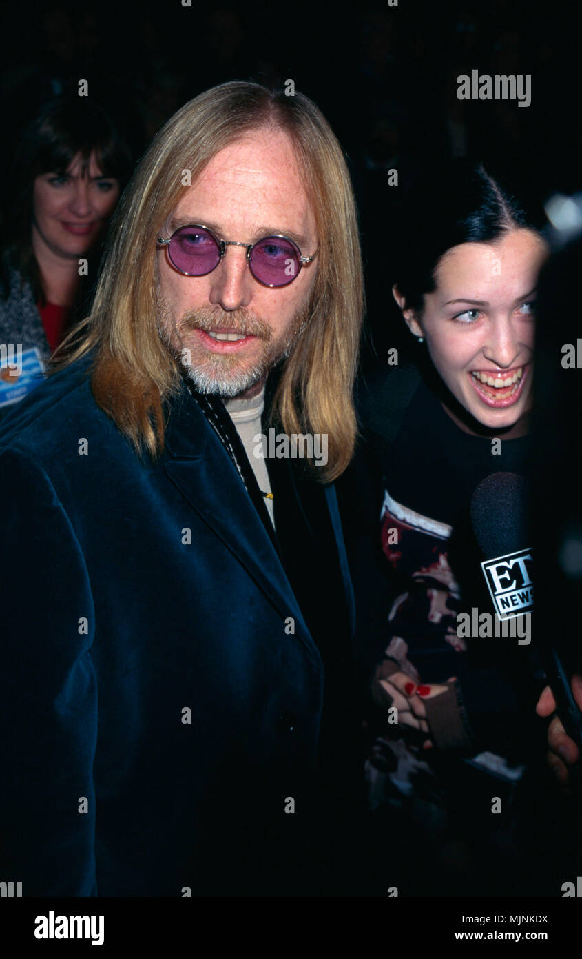 Tom Petty at The Postman Premiere --- ' Tsuni / - 'Tom Petty Tom Petty one person, Vertical, Best of, Hollywood Life, Event in Hollywood Life - California,  Red Carpet Event, Vertical, USA, Film Industry, Celebrities,  Photography, Bestof, Arts Culture and Entertainment, , , Topix Stock Photo