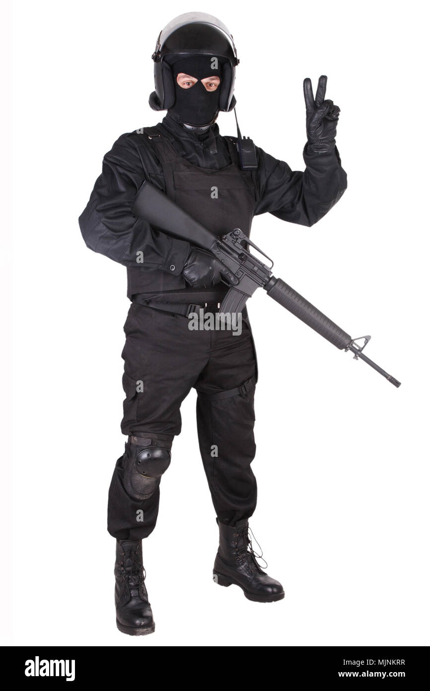American Riot Police Uniform