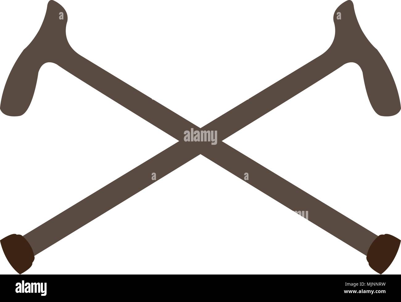 Walking stick icon Stock Vector Image & Art Alamy