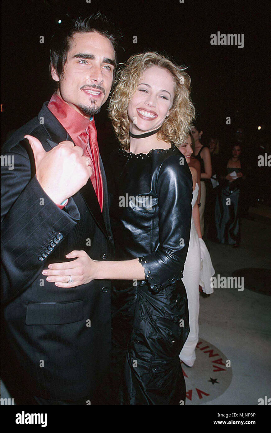 Kevin scott richardson holding kristin willits hi-res stock photography