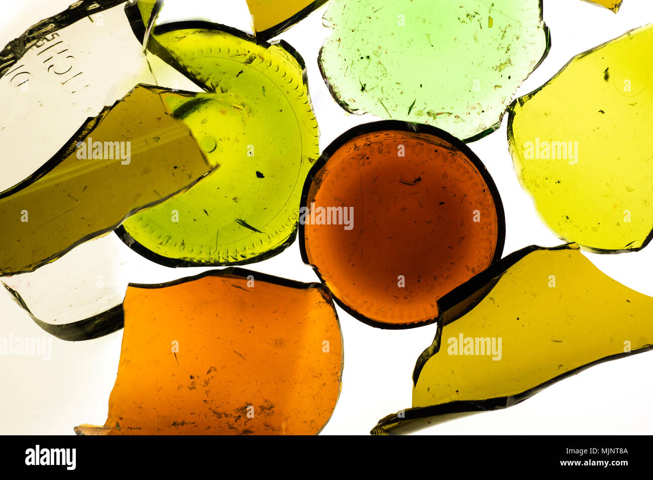 Broken colored glass hires stock photography and images Alamy