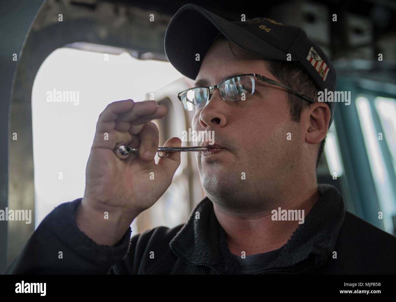 171214NKA0460012 MEDITERRANEAN SEA (Dec. 14, 2017) Boatswain’s Mate 3rd Class Jason Reese