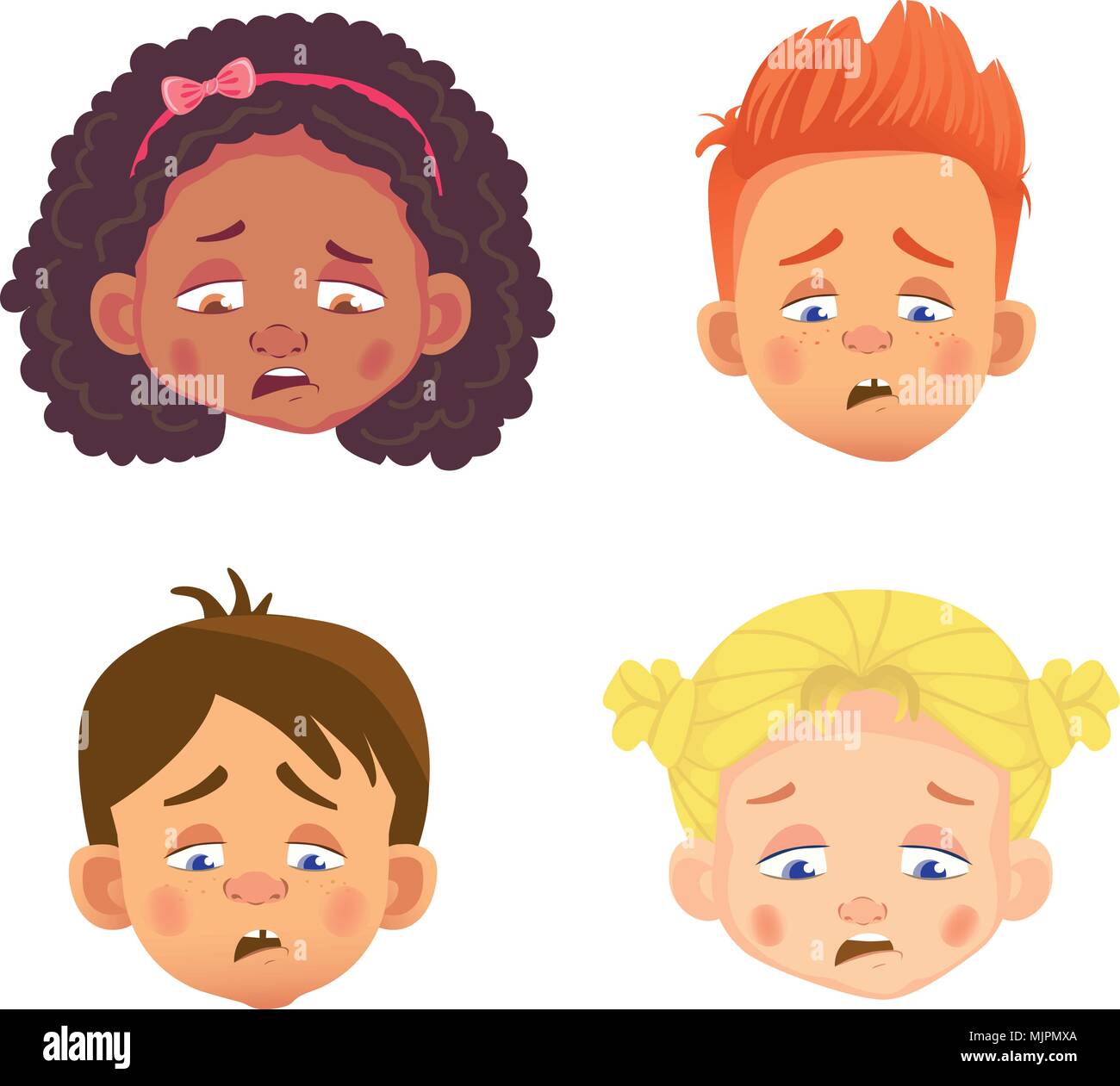 Disgust emotion Stock Vector Images - Alamy