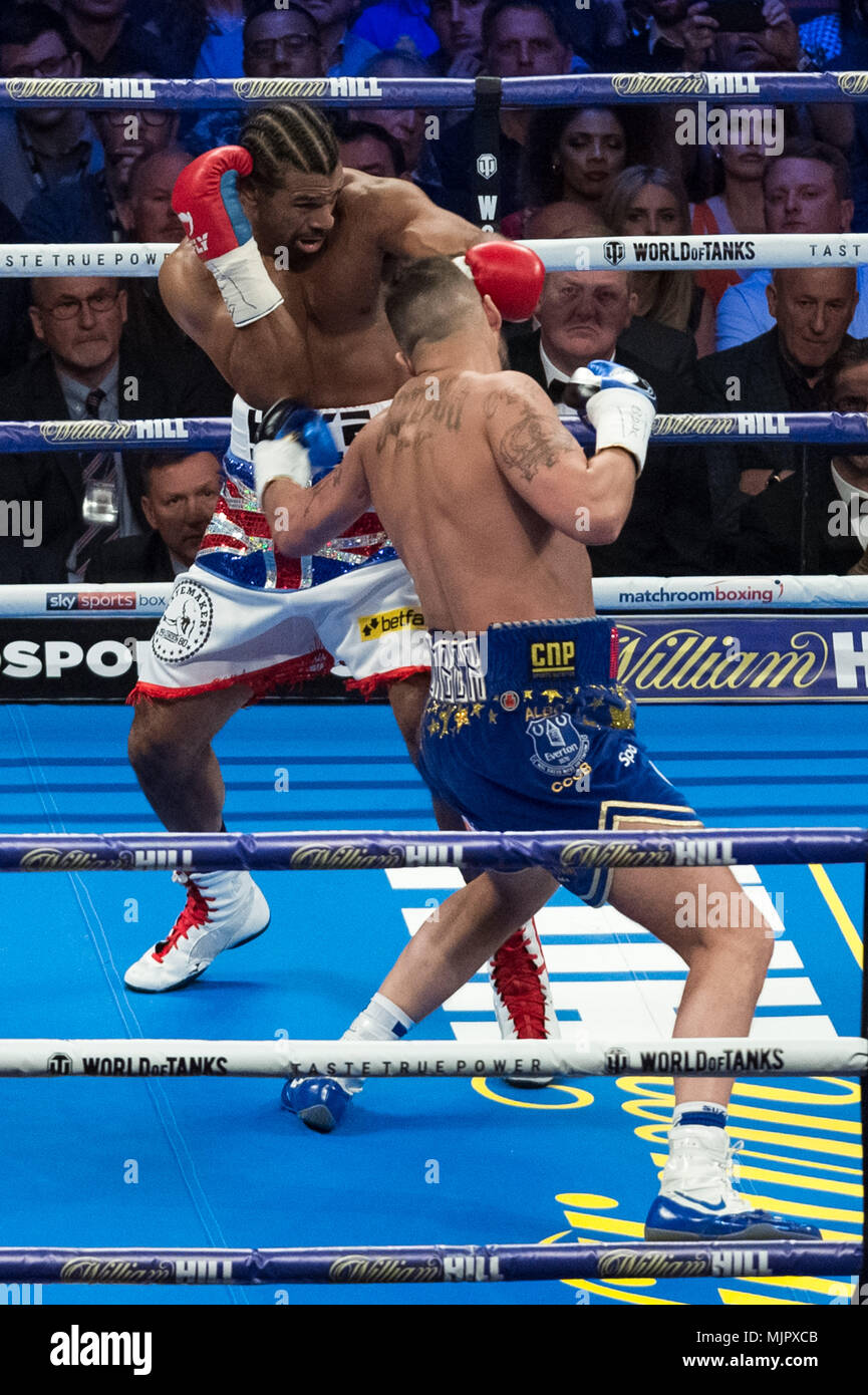 London, UK. 5th May, 2018. Bellew vs Haye heavyweight boxing rematch at