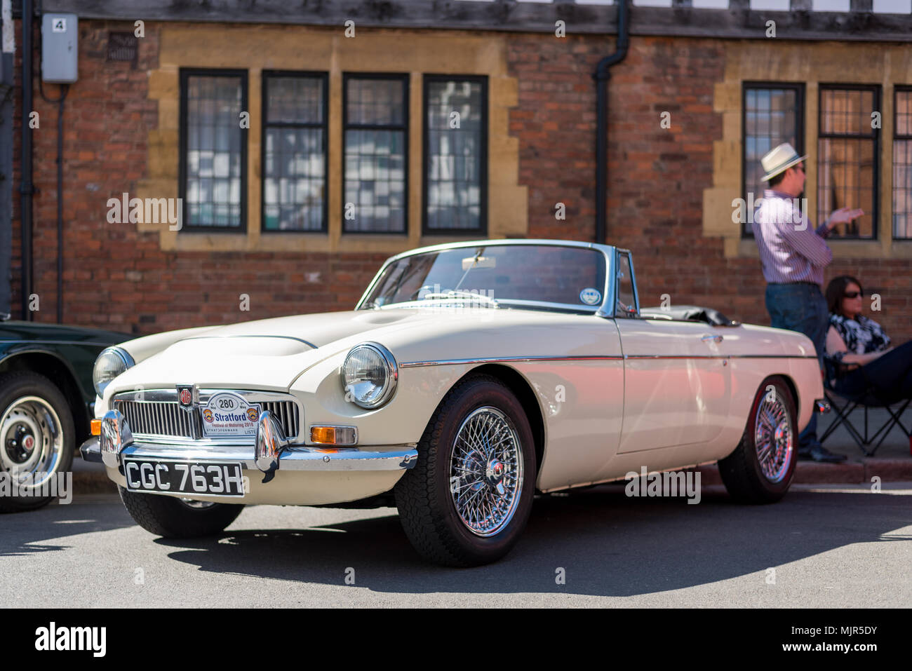 Stratford on Avon, UK, 6 May 2018. Rare, Impressive and Classic Cars on public display  of all ages on public display in the town centre streets of Stratford on Avon, Warwickshire for the 6th & 7th May 2018 Bank Holiday's Stratford Festival of Motoring. Credit: 79Photography/Alamy Live News Stock Photo