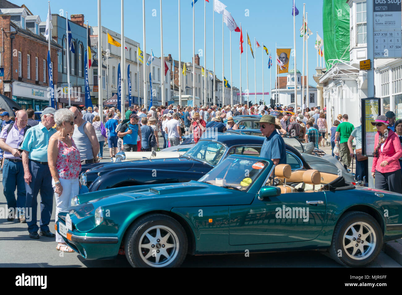 Stratford upon Avon Warwickshire England UK May 6th 2018 bank holiday weekend festival of