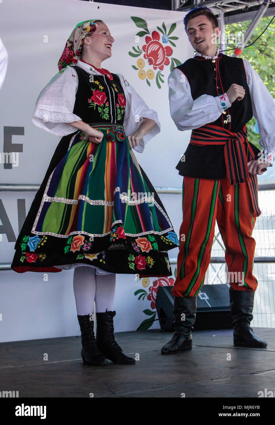 London Uk 06 May 2018 The Biggest Polish Festival In The