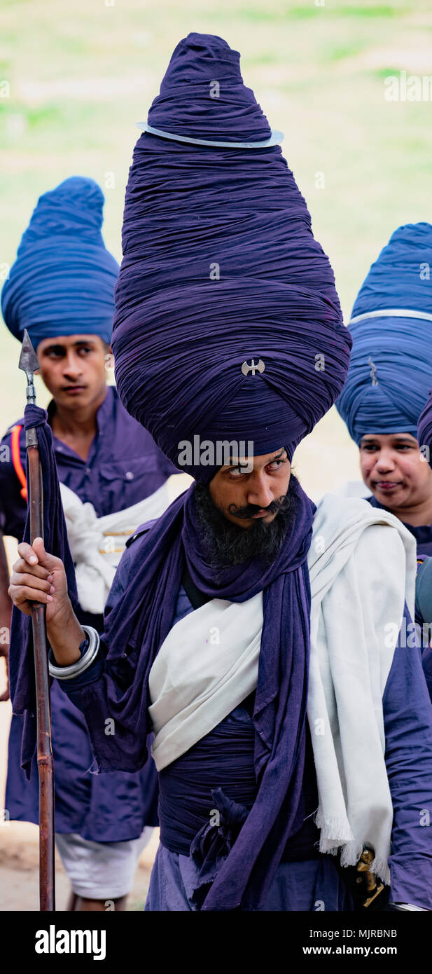 Royal Blue Male Turban