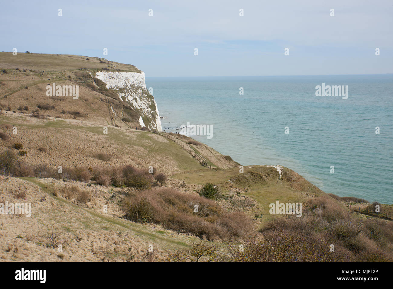 White Cliffs of Dover Stock Photo