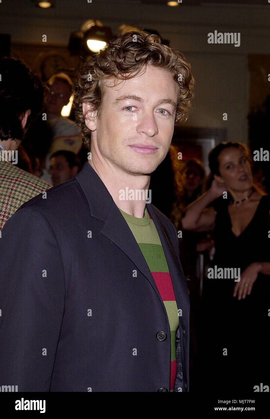 Nov 06, 2000; Los Angeles, CA, USA;  'Red Planet 1e'  was held at the Westwood  Village Theatre in Los Angeles Simon Baker Baker.Simon.13.jpgBaker.Simon.13  Event in Hollywood Life - California,  Red Carpet Event, Vertical, USA, Film Industry, Celebrities,  Photography, Bestof, Arts Culture and Entertainment, Topix Celebrities fashion /  from the Red Carpet-1994-2000, one person, Vertical, Best of, Hollywood Life, Event in Hollywood Life - California,  Red Carpet and backstage, USA, Film Industry, Celebrities,  movie celebrities, TV celebrities, Music celebrities, Photography, Bestof, Arts Cul Stock Photo