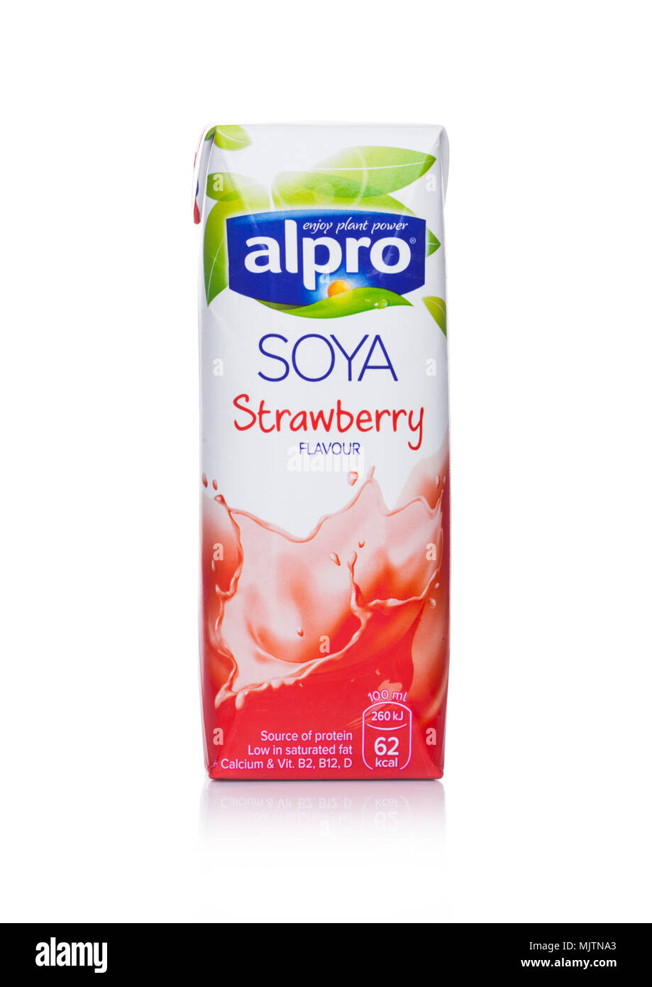 Alpro soy milk isolated hi-res stock photography and images - Alamy
