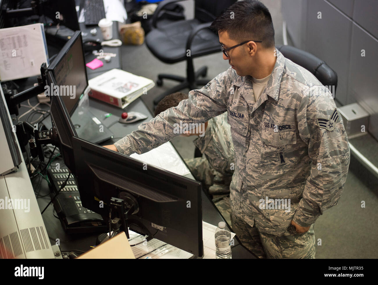 U.S. Air Force Senior Airman Mart Angelo Gatchalion, 18th Maintenance ...