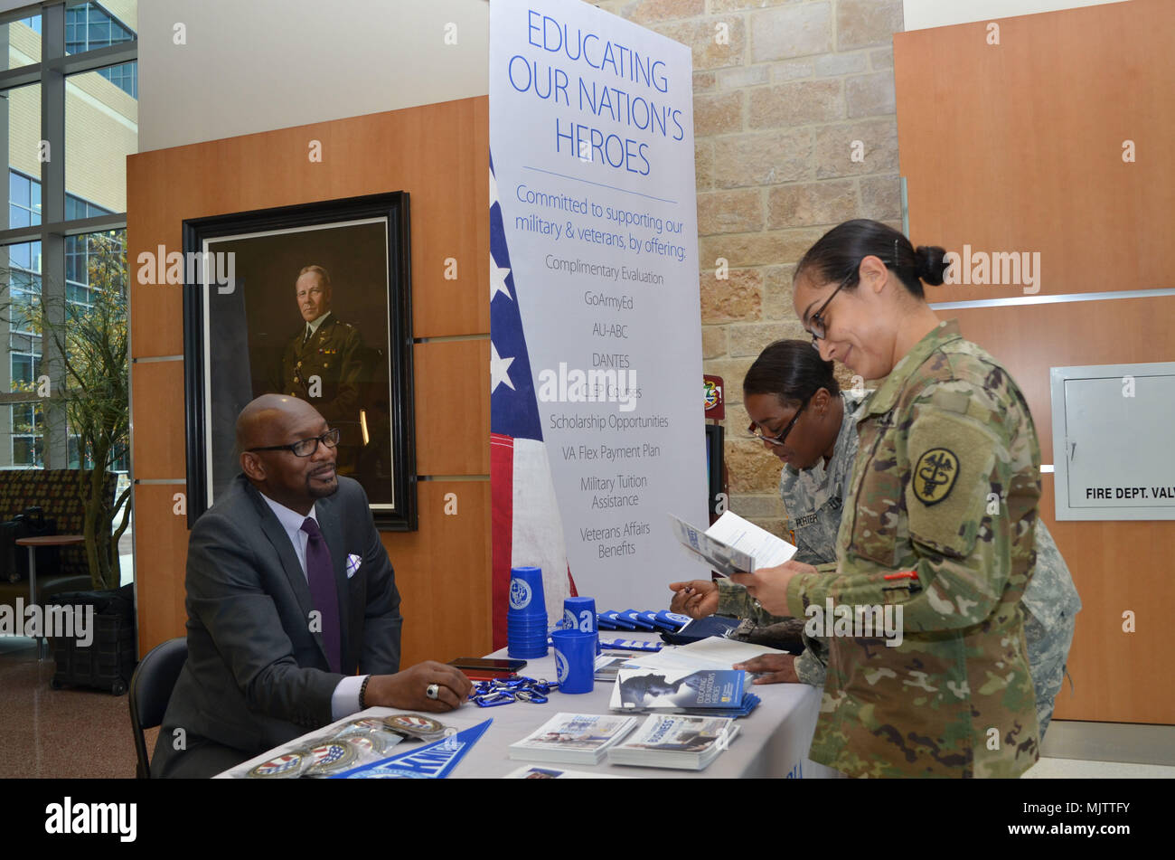Two Dozen Various Schools, Universities And Employment Organizations  Offered Information On Education And Career Opportunities In Healthcare And  Healthcare-Related Fields To More Than 300 Service Members, Da Civilians  And Military Spouses Who