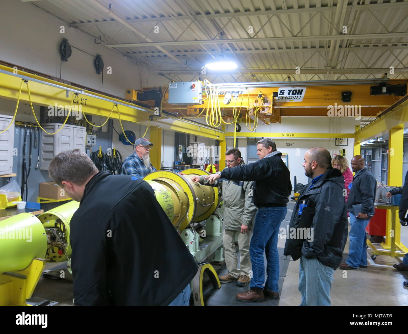 Lockheed Martin Hawaii At the lockheed martin facility in marietta hi-res stock photography ...