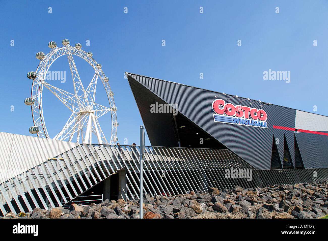 Melbourne, Australia April 07, 2018 Costco Wholesale store in the