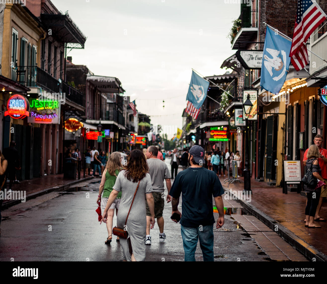 French Quarter Street Sign Stock Photo - Alamy