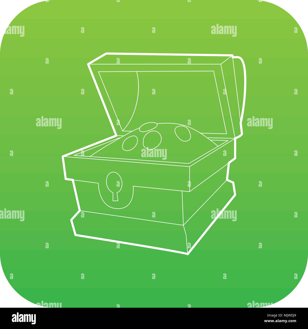 Game Treasure Chest Icon Vector Stock Photos & Game Treasure Chest Icon