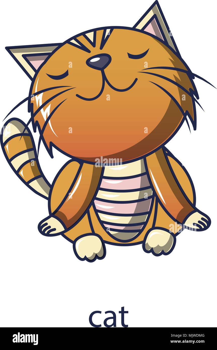 Cat icon, cartoon style Stock Vector Image & Art - Alamy