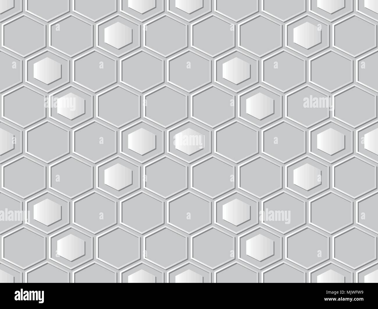 3d White Paper Art Hexagon Cross Polygon Frame Vector Stylish