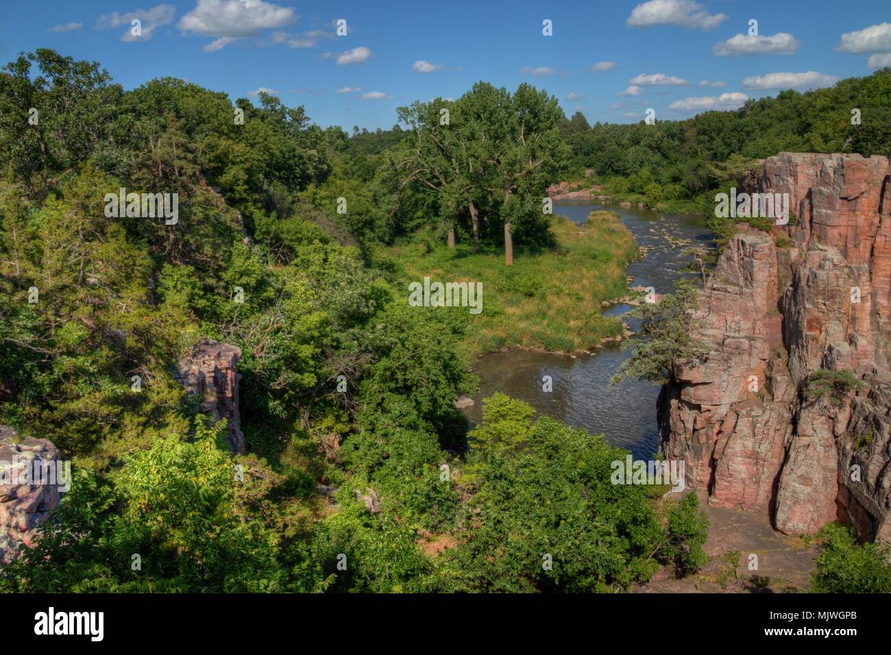 Palisades State Park is in South Dakota by Garretson Stock Photo Alamy