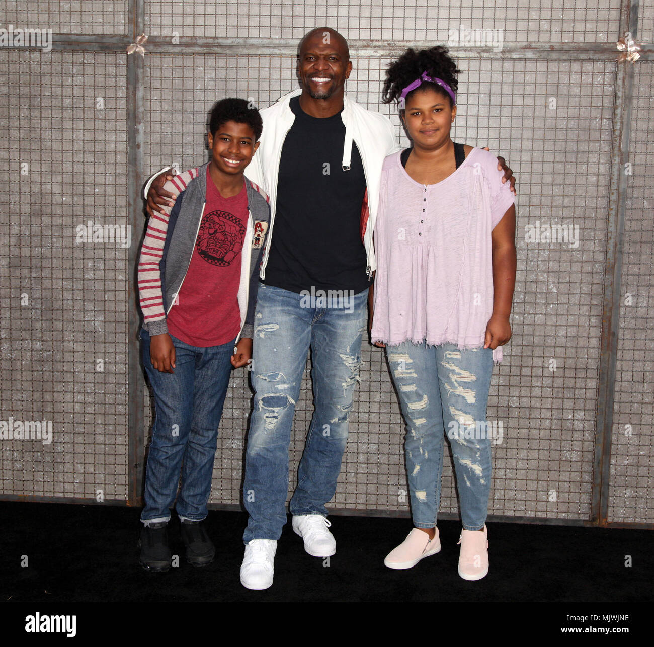 Celebrities attend 'Rampage' film premiere at the Microsoft Theater
