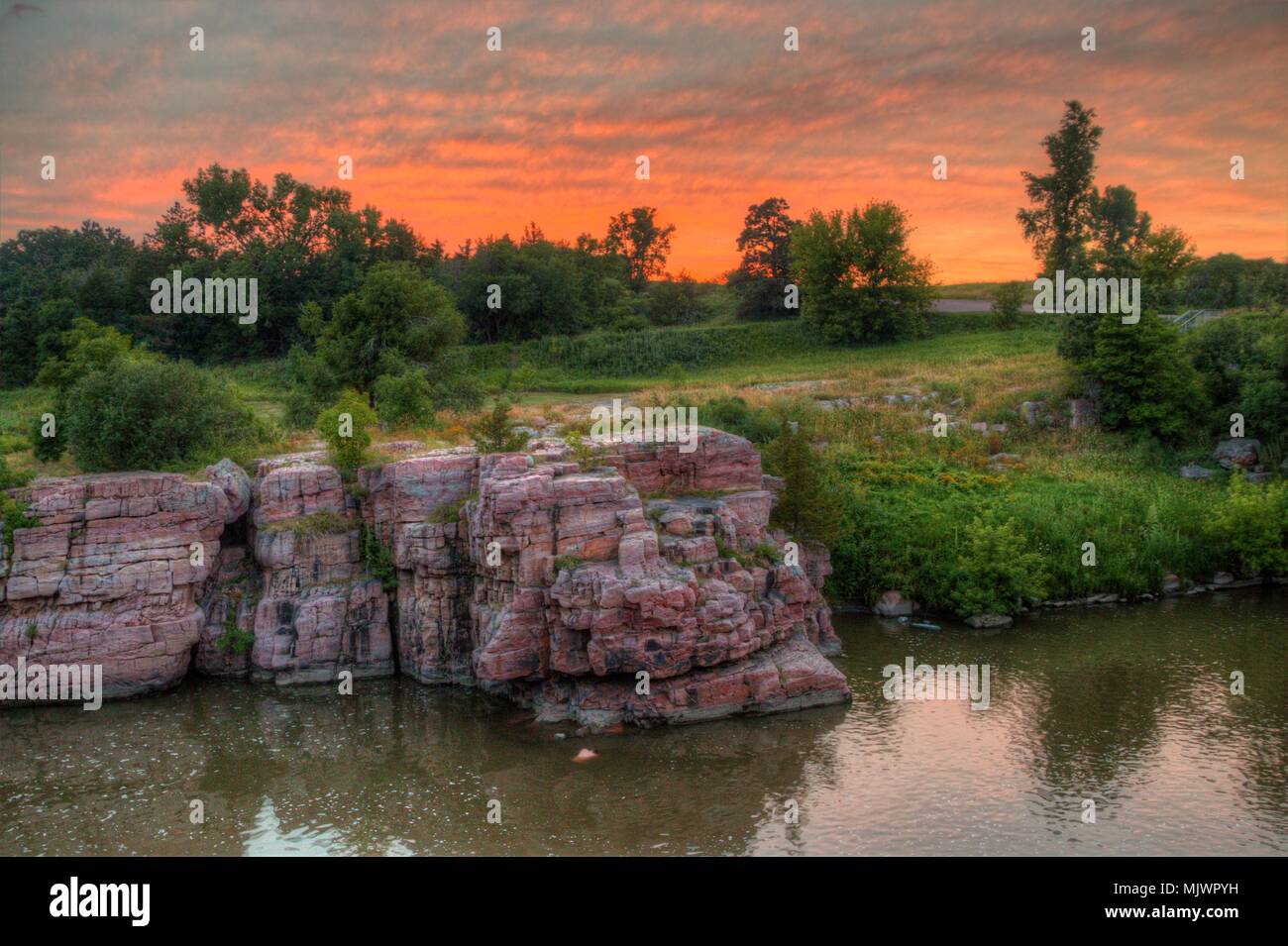 Palisades State Park is in South Dakota by Garretson Stock Photo Alamy
