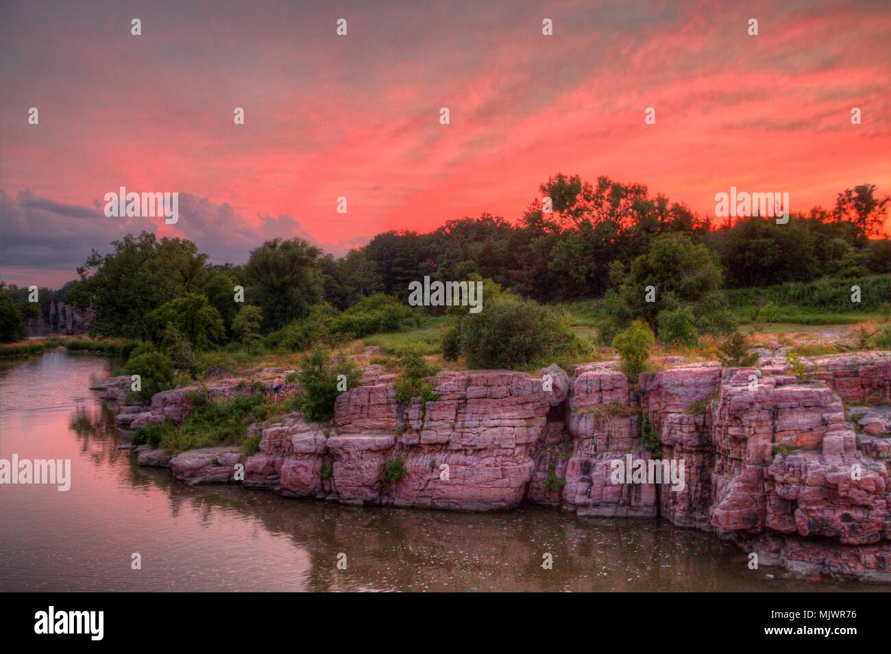 Palisades State Park is in South Dakota by Garretson Stock Photo Alamy