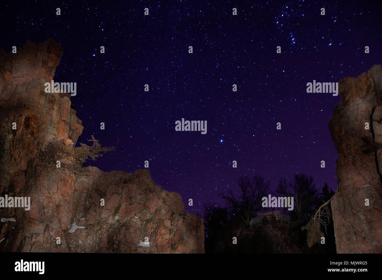 Palisades State Park is in South Dakota by Garretson Stock Photo Alamy