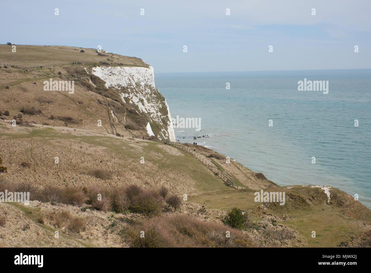 White Cliffs of Dover Stock Photo
