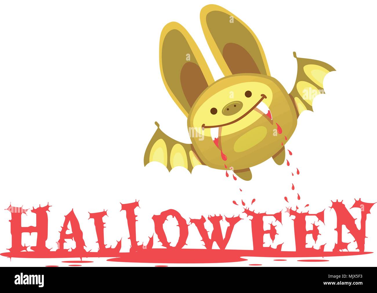 bat and halloween Stock Vector Image & Art Alamy