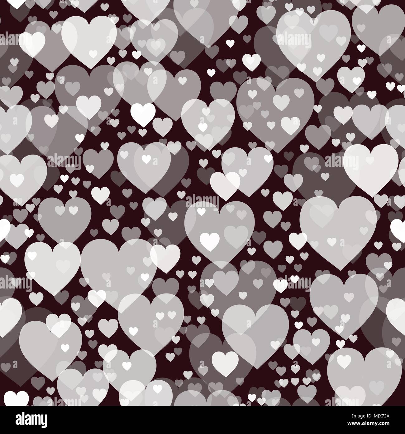 Stock Heart Pattern pattern of hearts Stock Vector Image & Art - Alamy