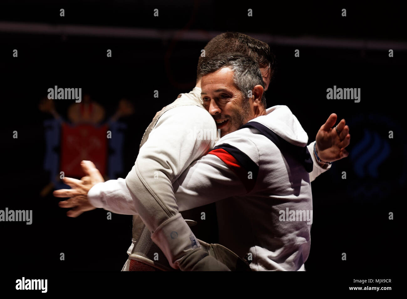 St. Petersburg, Russia May 5, 2018 Maxime Pauty, France accepts