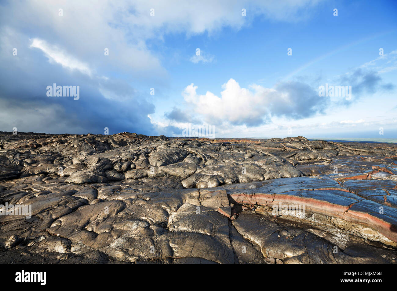 Lava flow on Big Island, Hawaii Stock Photo - Alamy