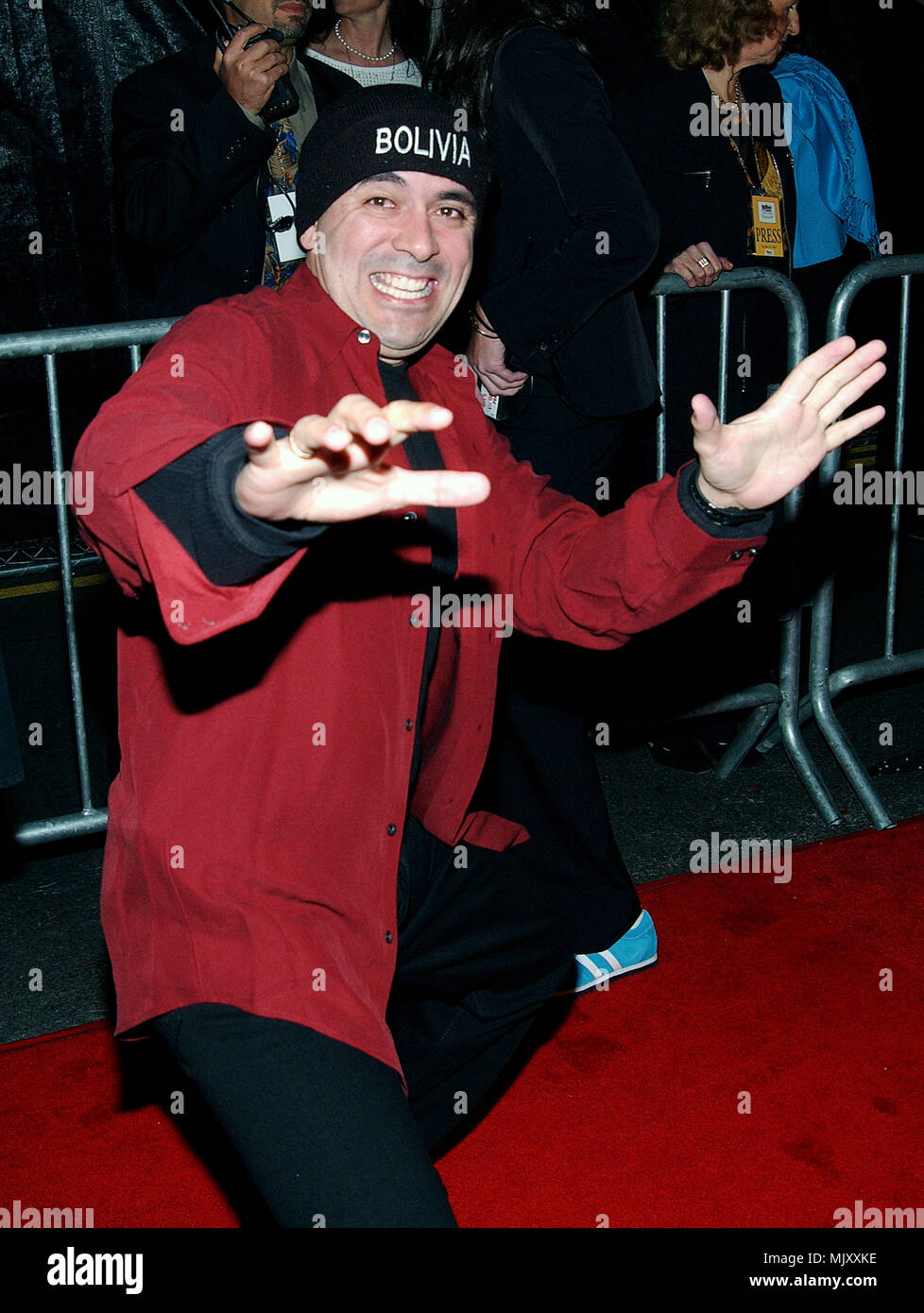 Azul arriving at the Ritmo Latino Music Awards 2002 at the Kodak ...