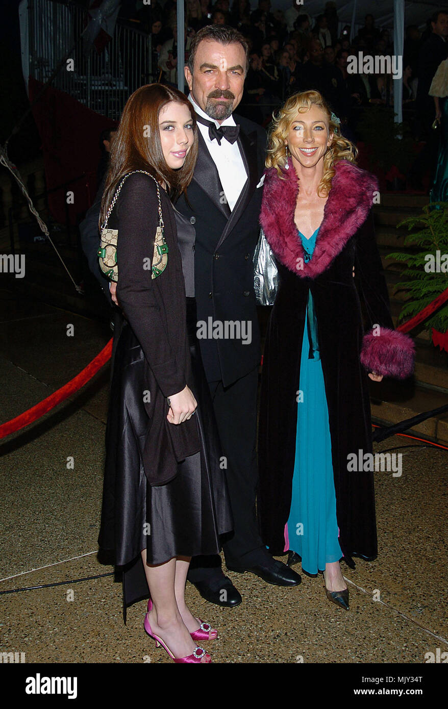 Tom Selleck With Wife Jilly And Daughter Anna At The People Choice 