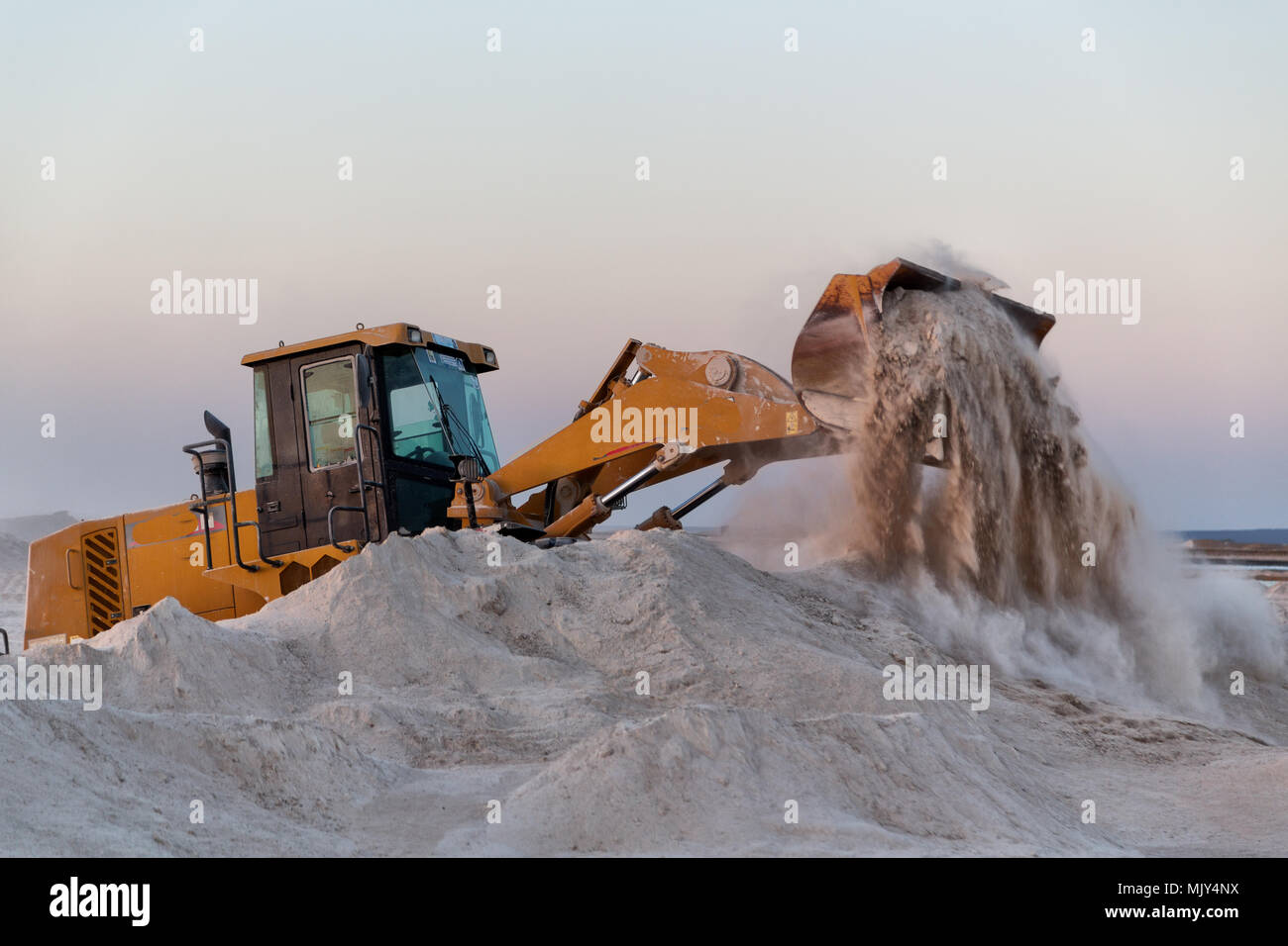 in ethiopia africa the caterpillar equipment working and excavation