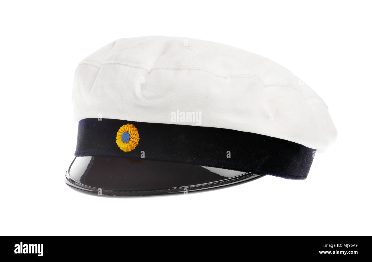 Traditional Swedish graduation cap isolated on white Stock Photo Alamy