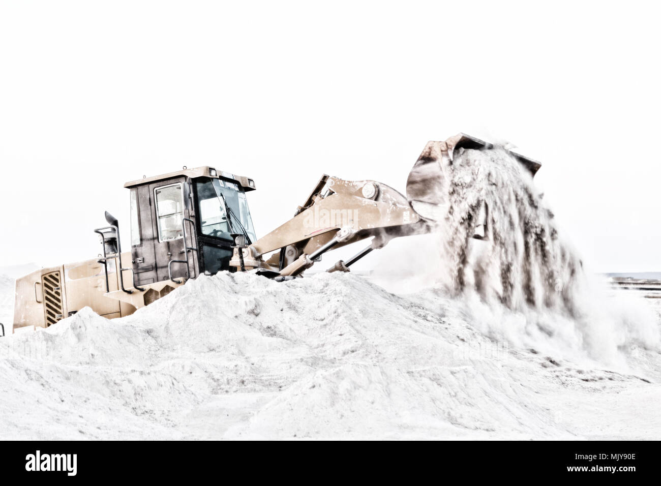 in ethiopia africa the caterpillar equipment working and excavation