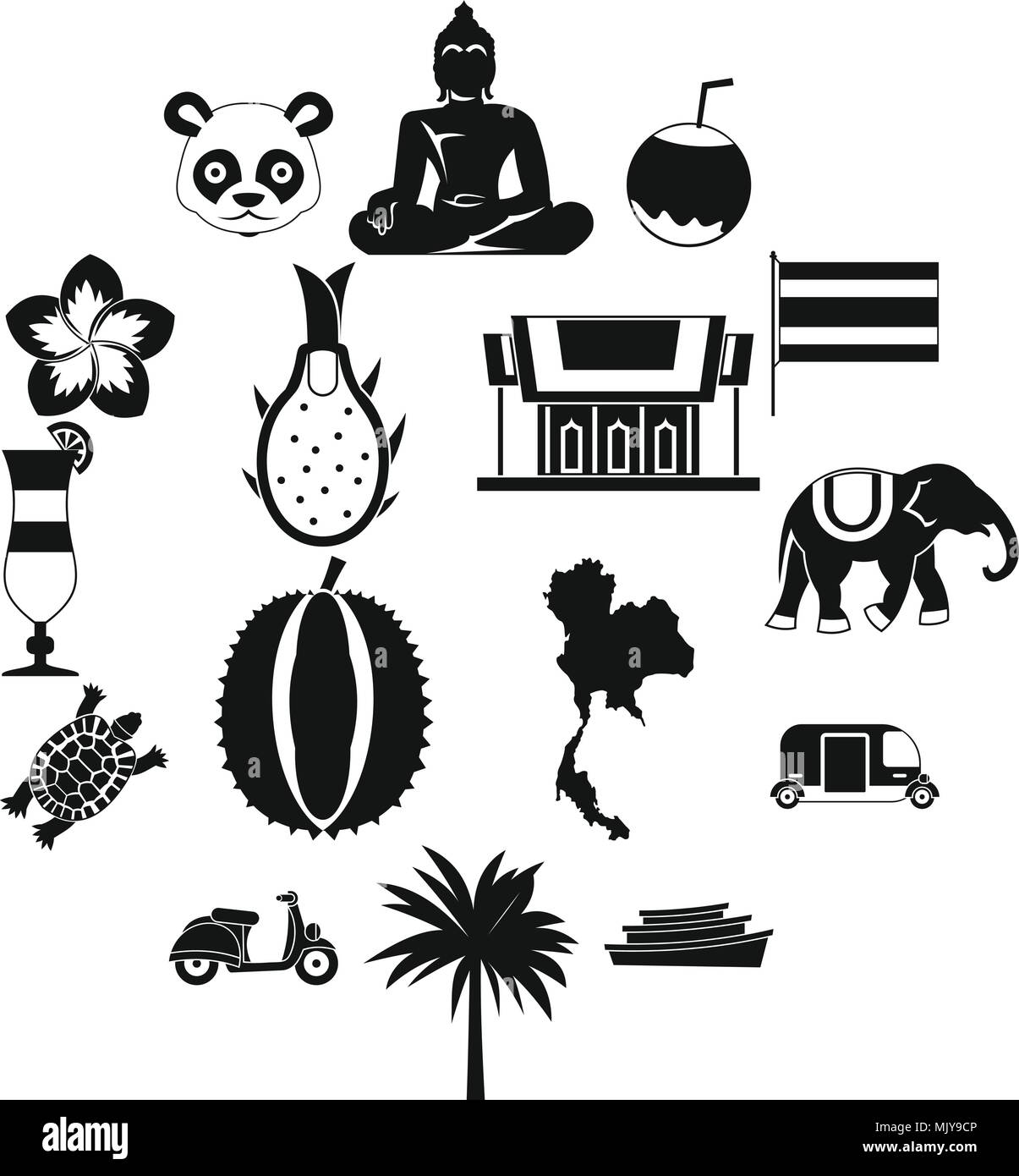 Fauna costa rica Stock Vector Images Alamy