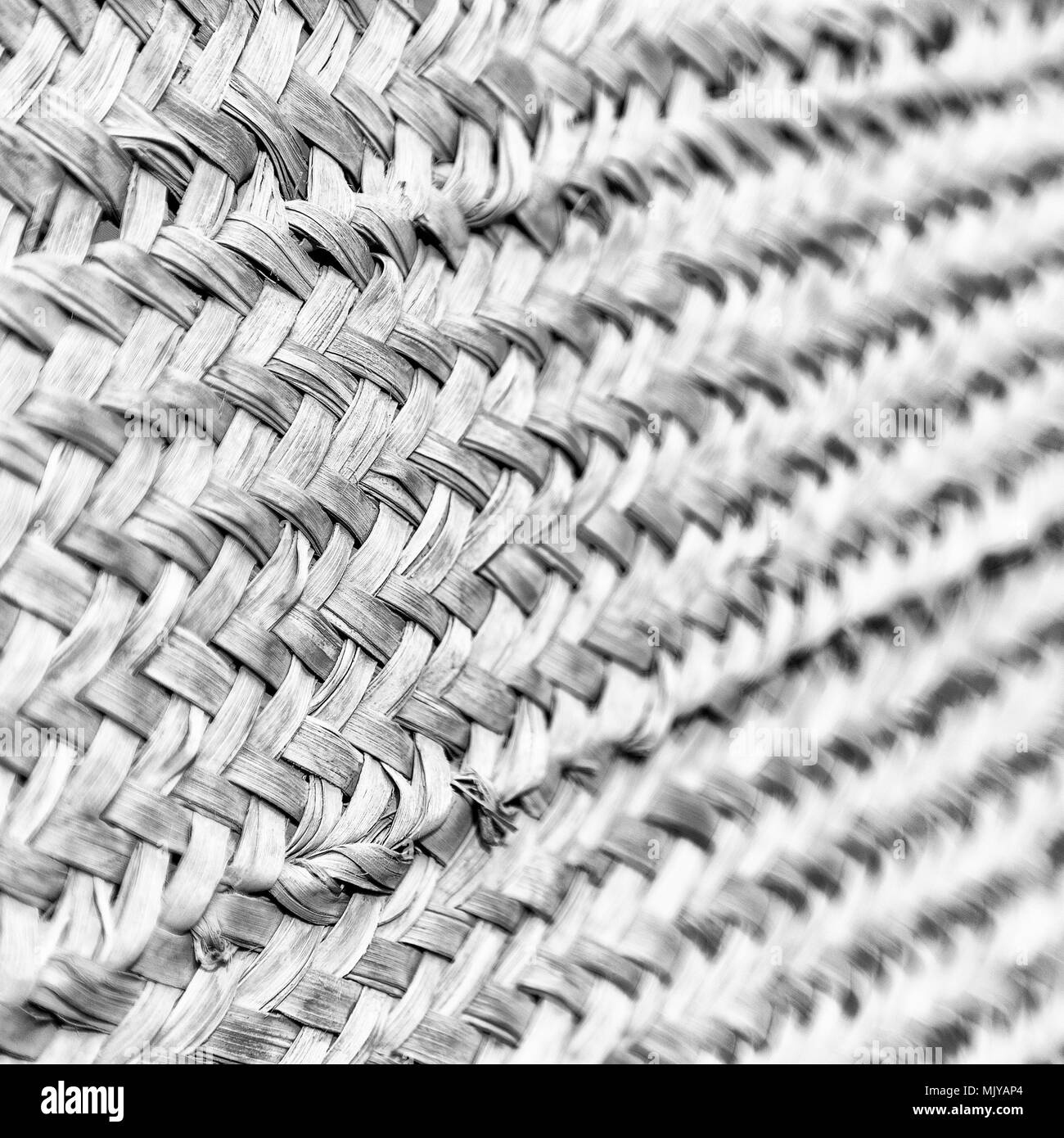 abstract texture background of the bamboo wall and material decor Stock