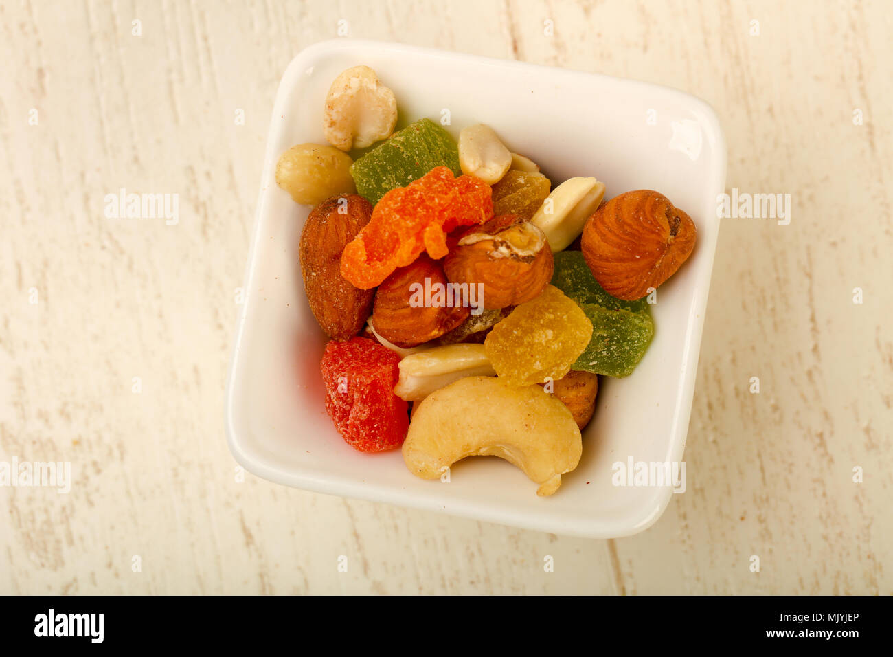 Nut and dry fruit mix Stock Photo Alamy