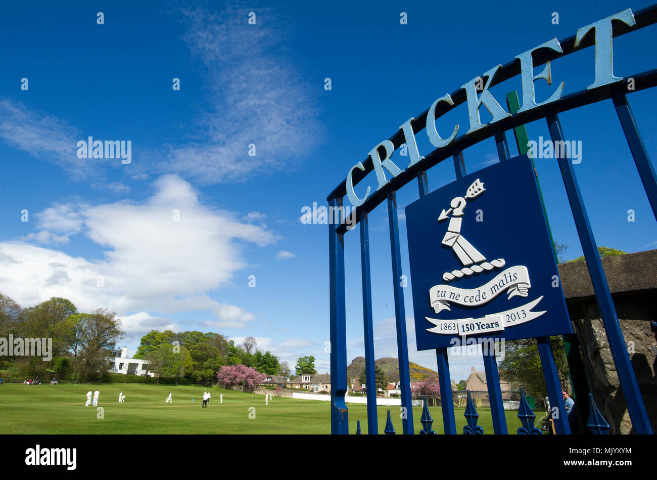 Carlton cricket ground at Grange Loan, Edinburgh Stock Photo Alamy