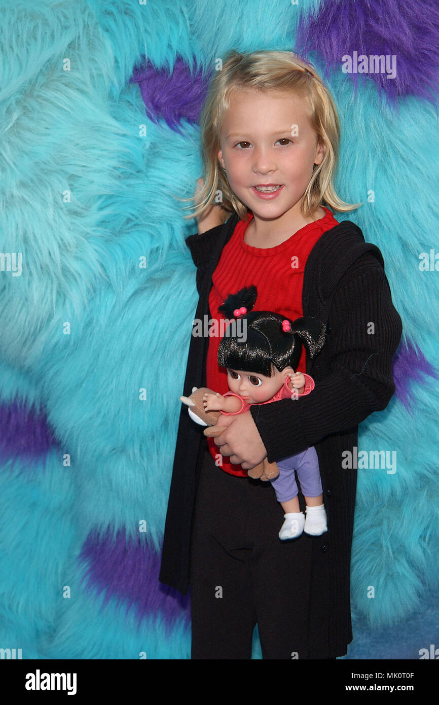 Mary Gibbs Posing With One Of The Monsters At The Premiere Of Monsters Inc At The El Captain Theatre In Los Angeles October 28 01 Gibbsmary13 Jpggibbsmary13 Event In Hollywood Life
