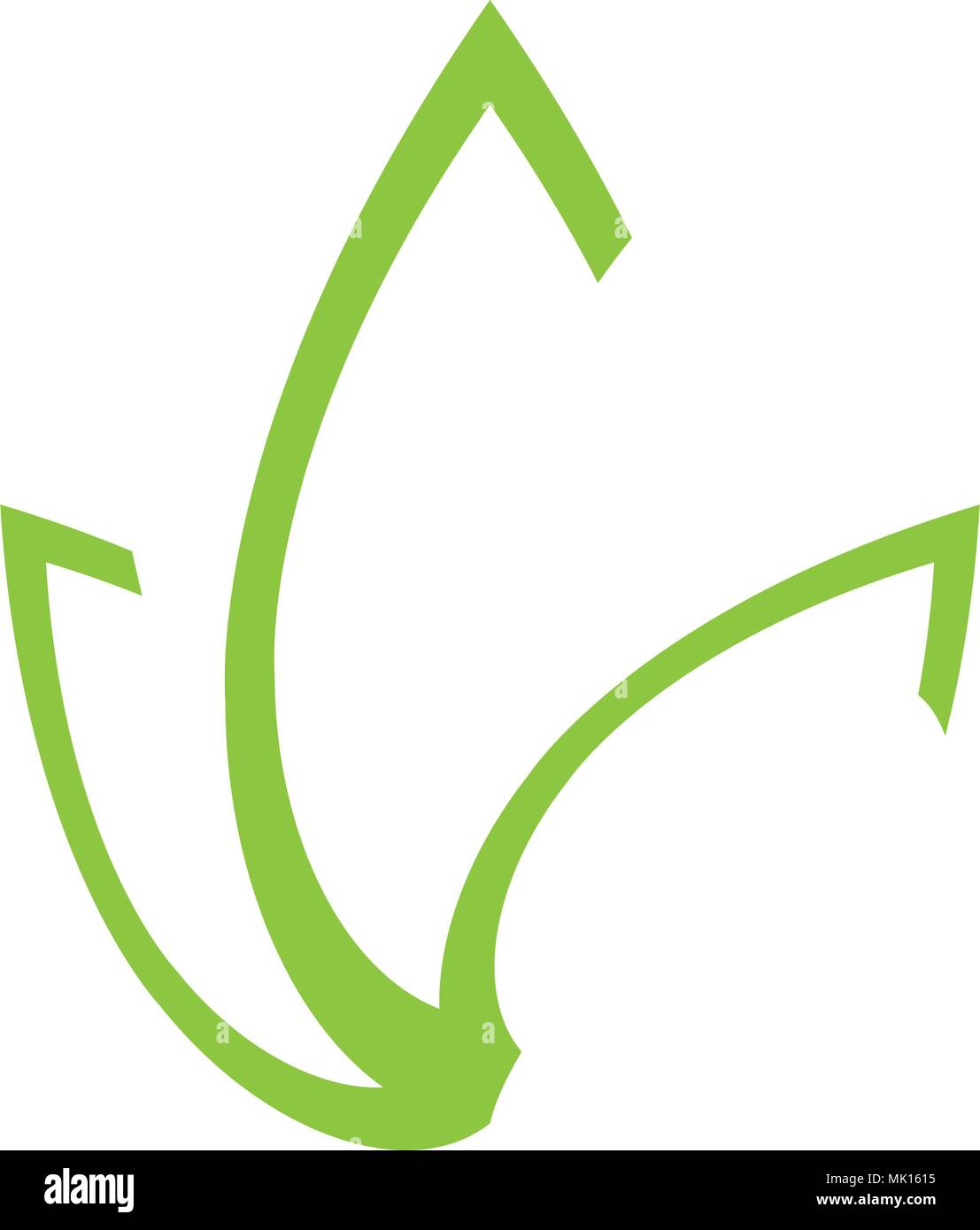 Isolated leaves icon Stock Vector Image & Art - Alamy