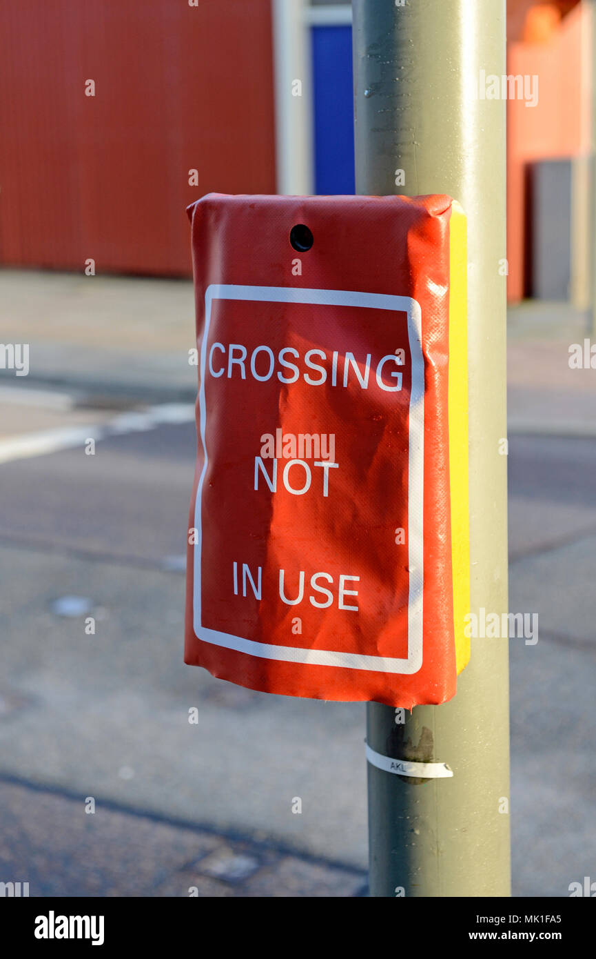 Zebra crossing sign hires stock photography and images Alamy
