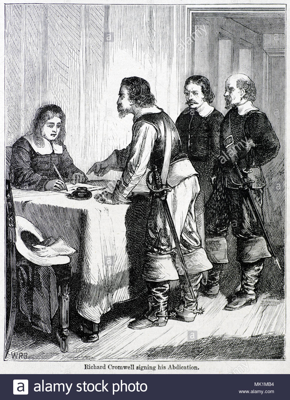 richard-cromwell-signing-his-abdication-