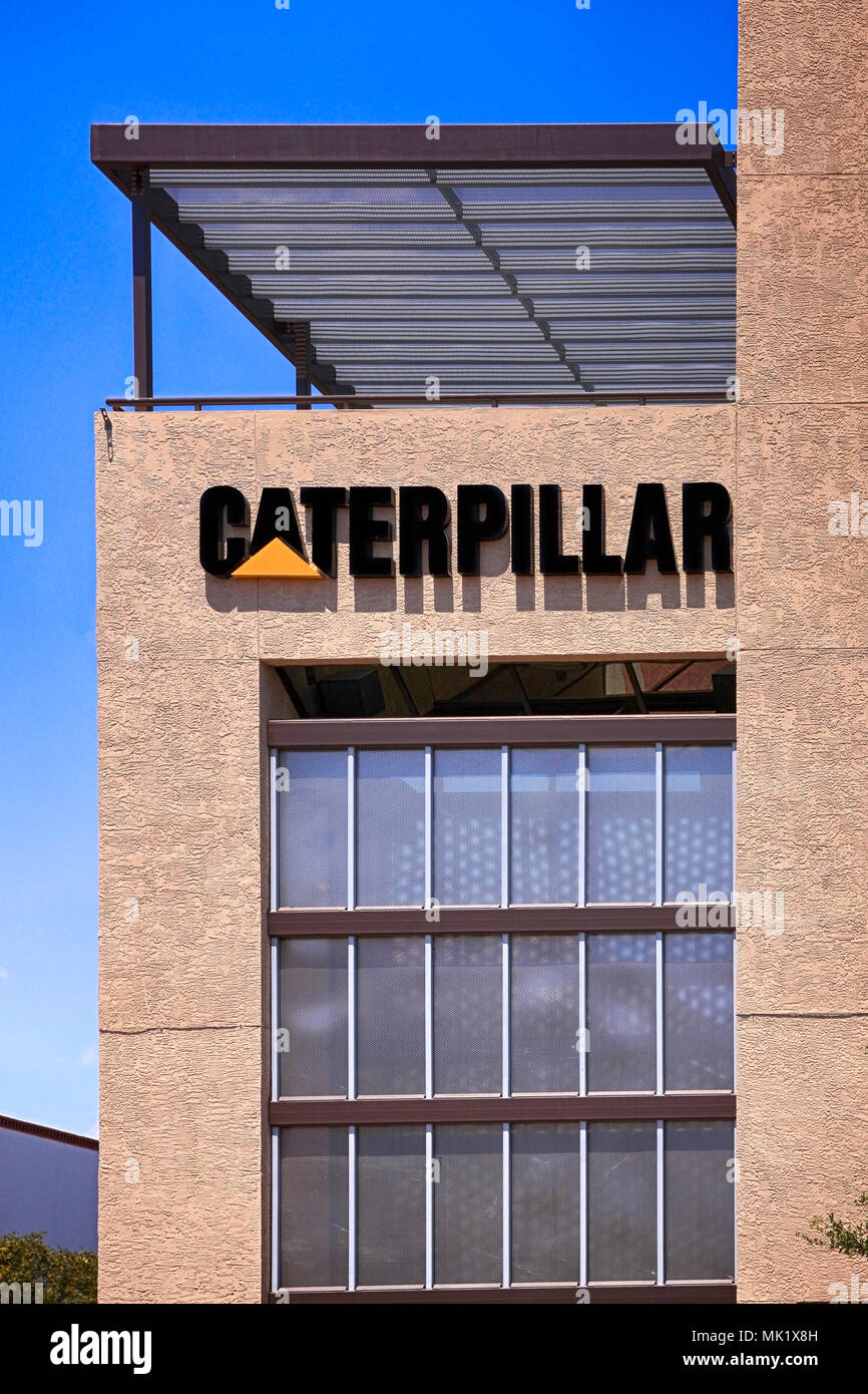 Caterpillar office building in downtown Tucson AZ Stock Photo