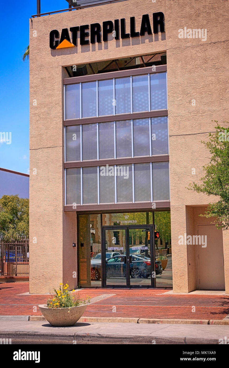 Caterpillar office building in downtown Tucson AZ Stock Photo - Alamy